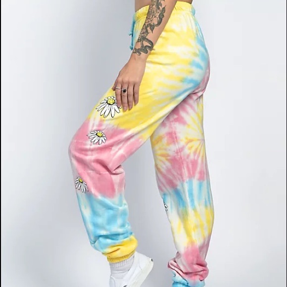 NWOT Zumiez Tie Dye Sweatpants - Picture 6 of 6